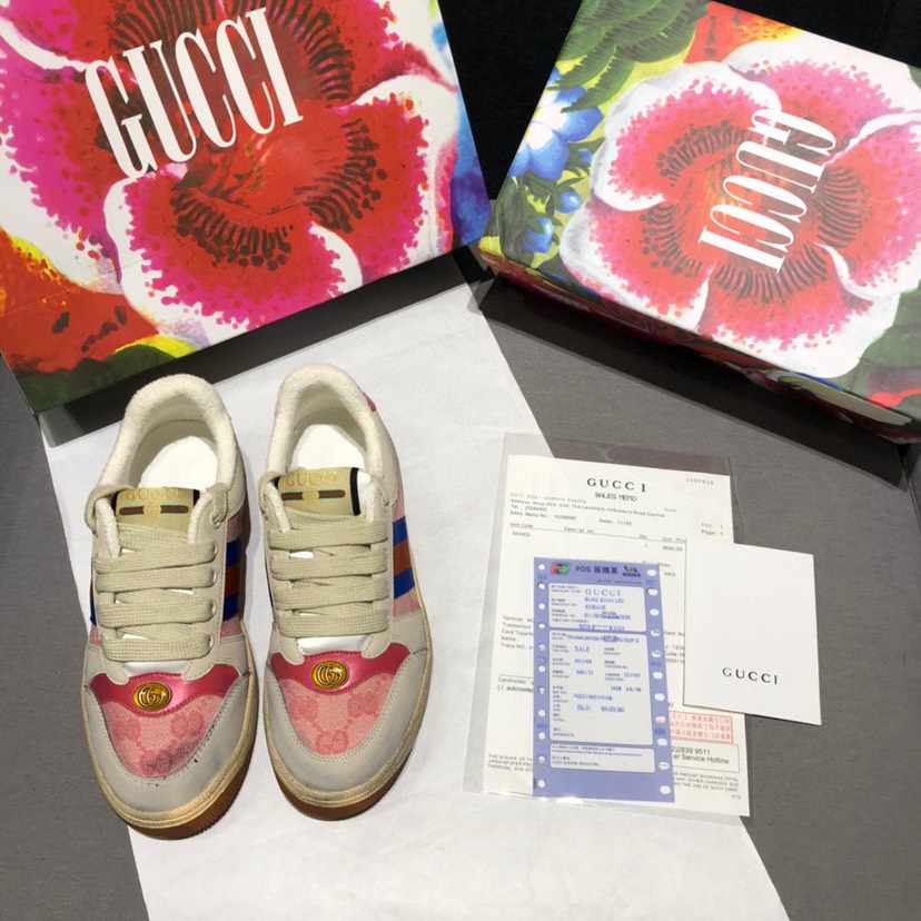 Screener Leather Sneakers Size:EU34-EU44