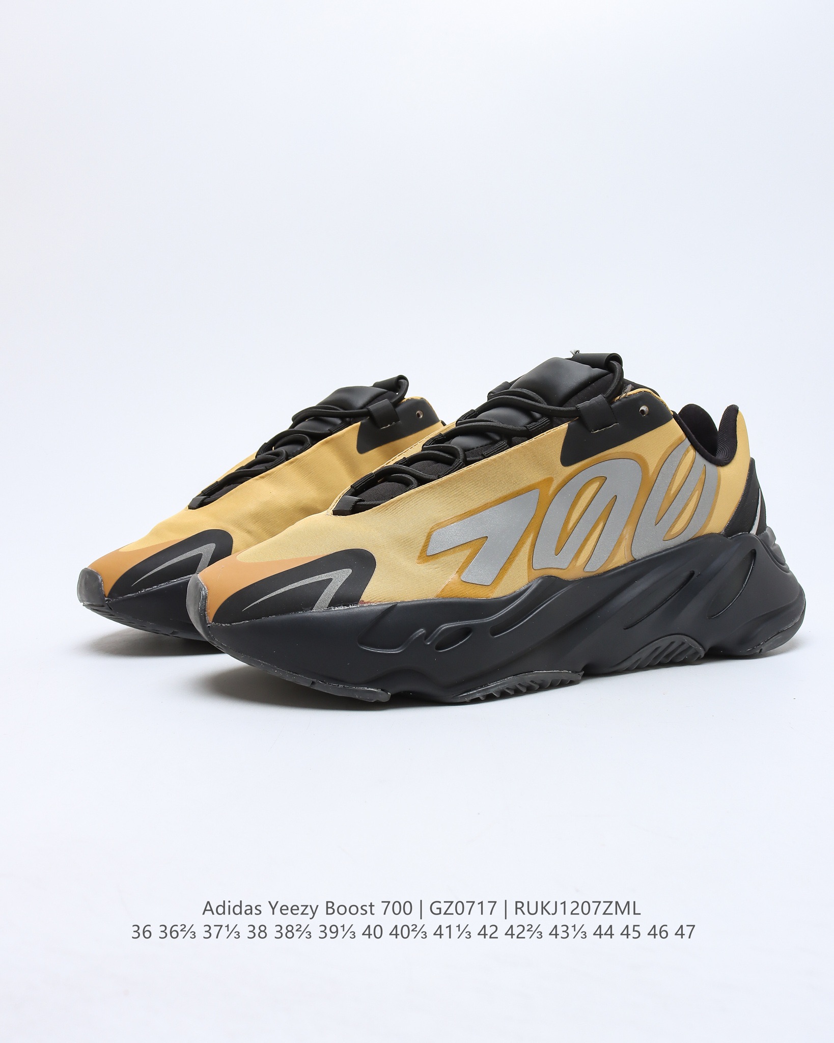Yeezy 700 v3 casual shoes Size：EU36-EU47