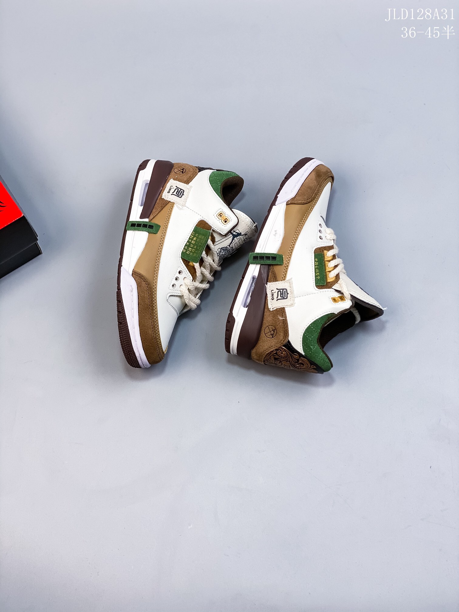 Air jordan 3 retrolaser orange casual shoes Size:EU36-EU45