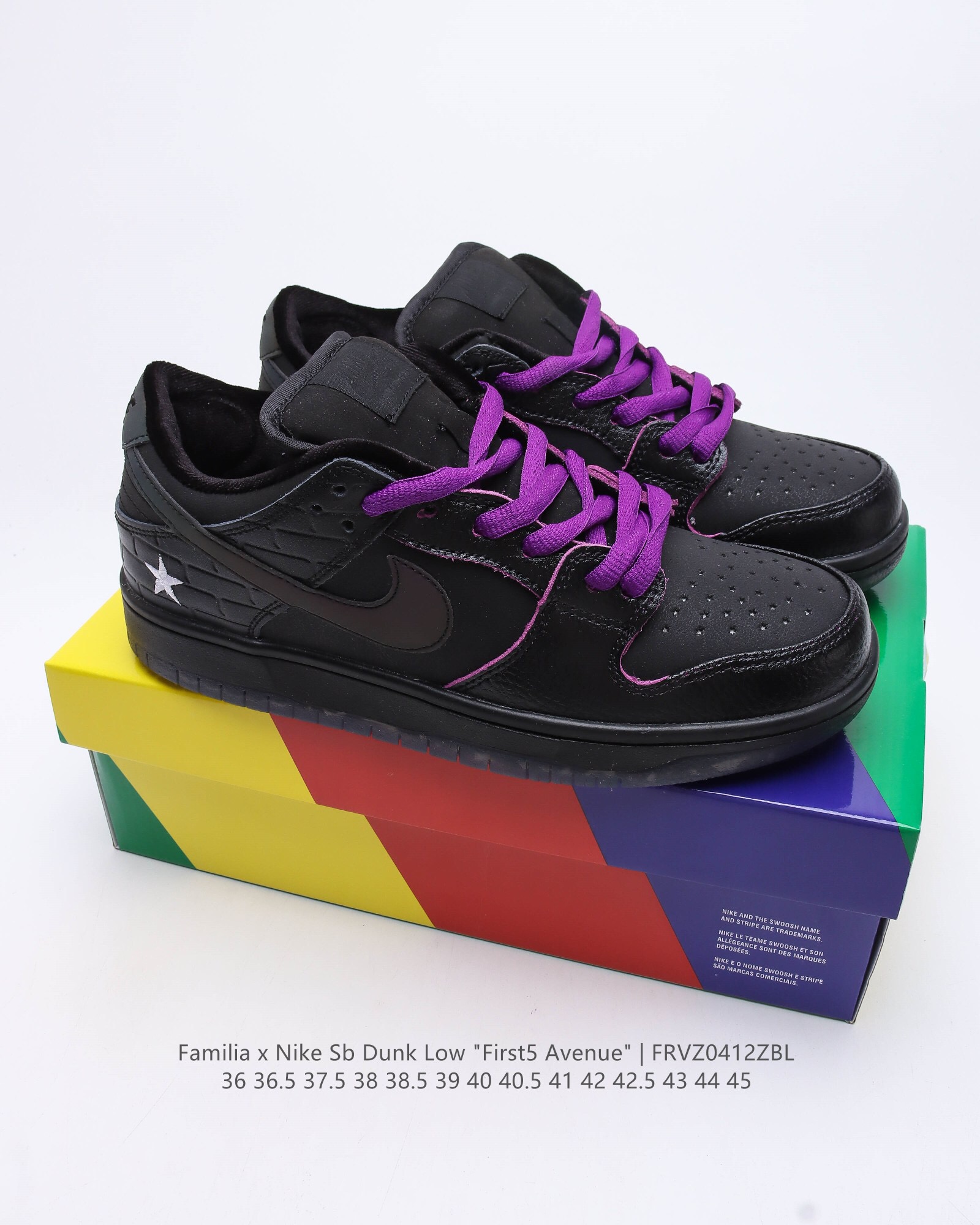 Familia sb dunk low “first avenue”t casual shoes Size:EU36-EU45
