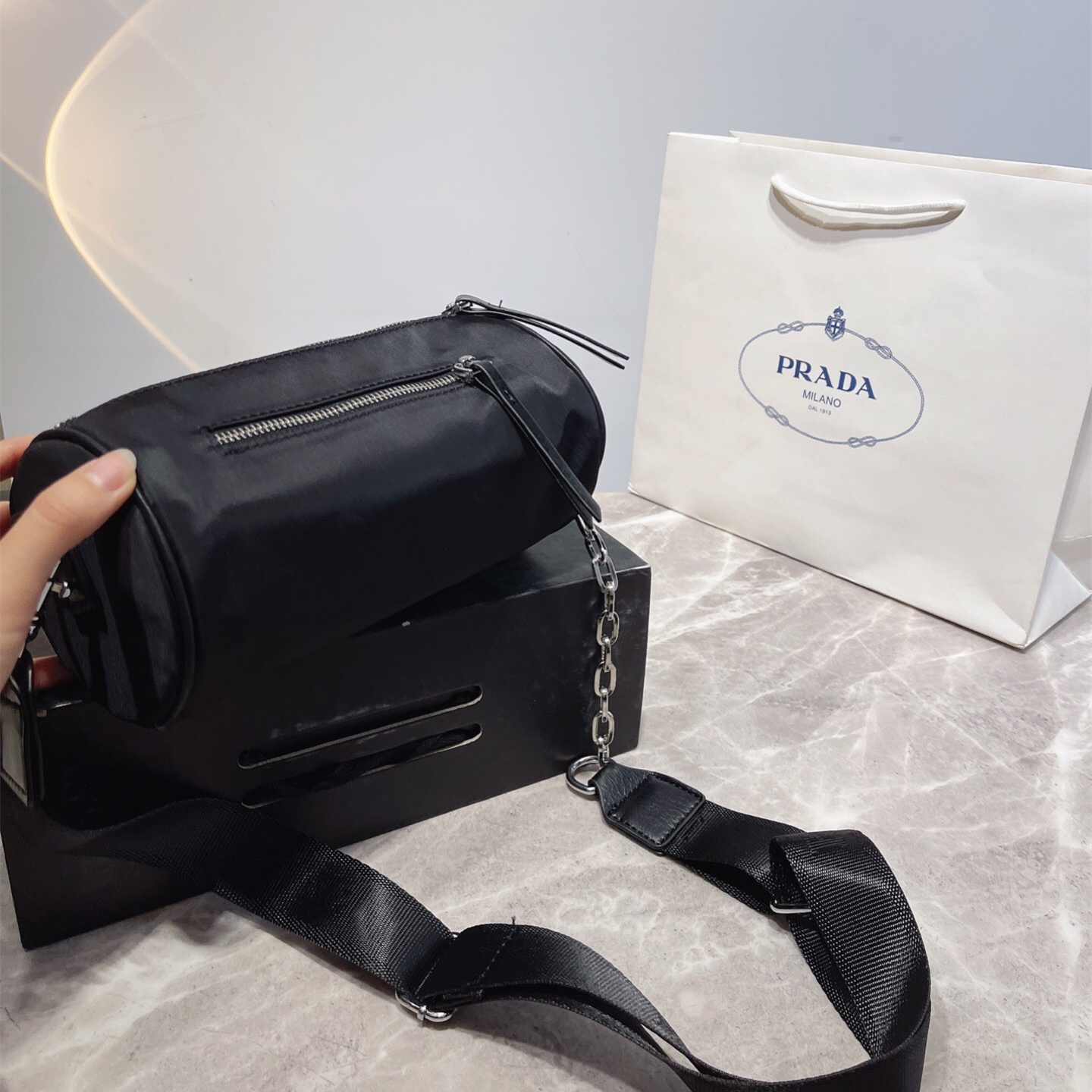 Nylon bags , Size:22*11cm