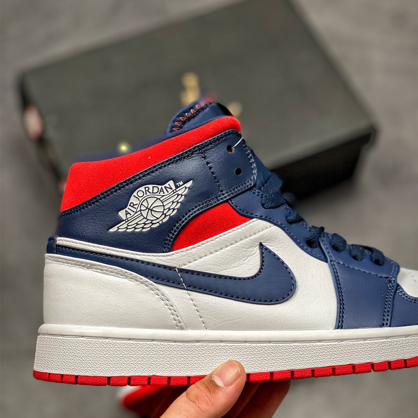 Air Jordan 1 Mid Leisure Board Shoes EU36-EU47.5/ US4-US13