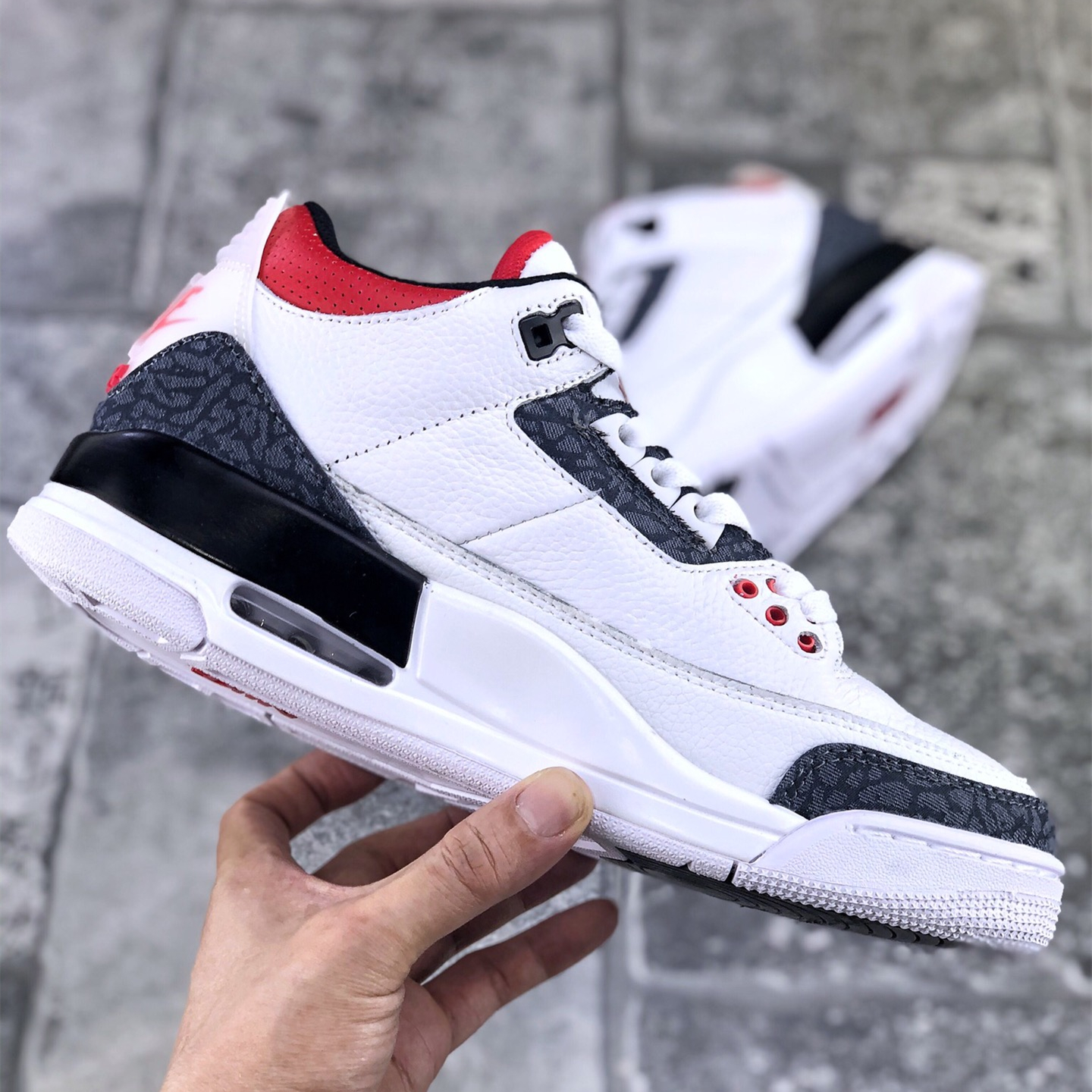 Air Jordan 3 Denim double logo Size:EU36-EU46/US4-US12