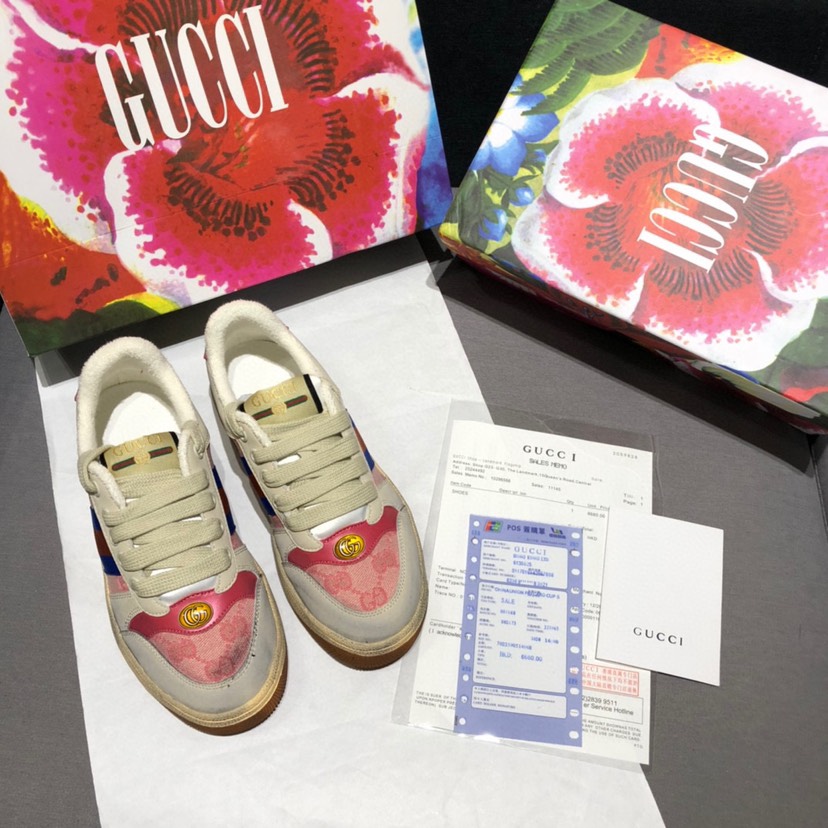 Screener Leather Sneakers Size:EU34-EU44