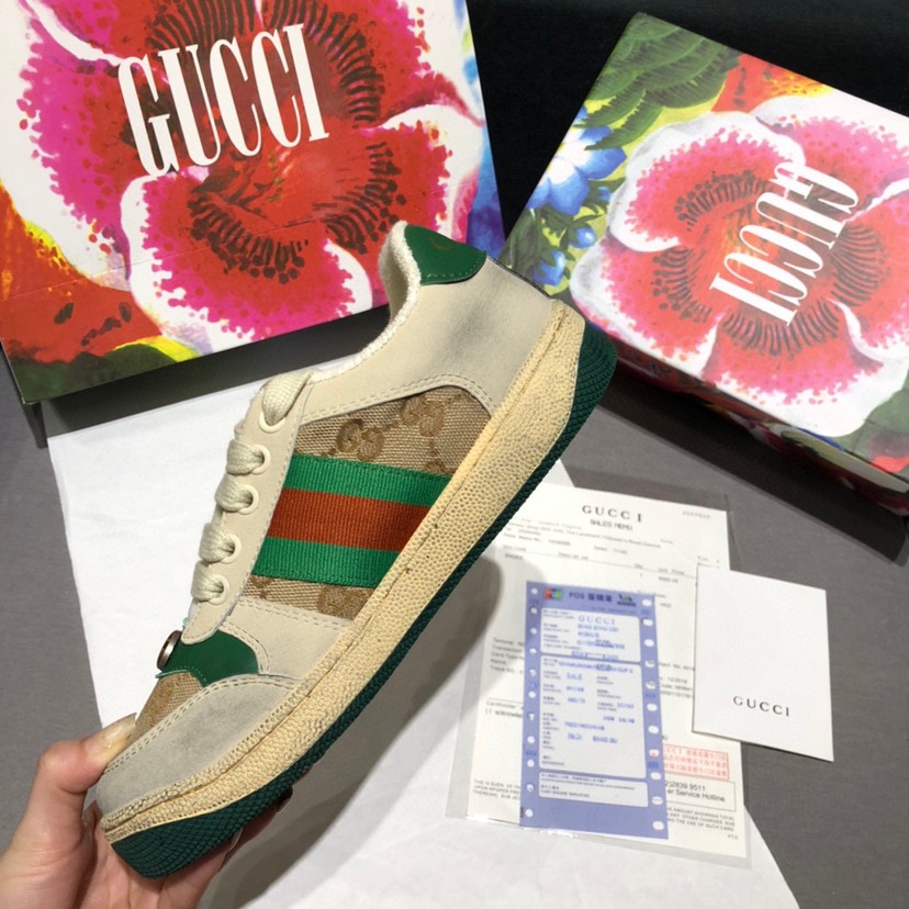 Screener Leather Sneakers Size:EU34-EU44