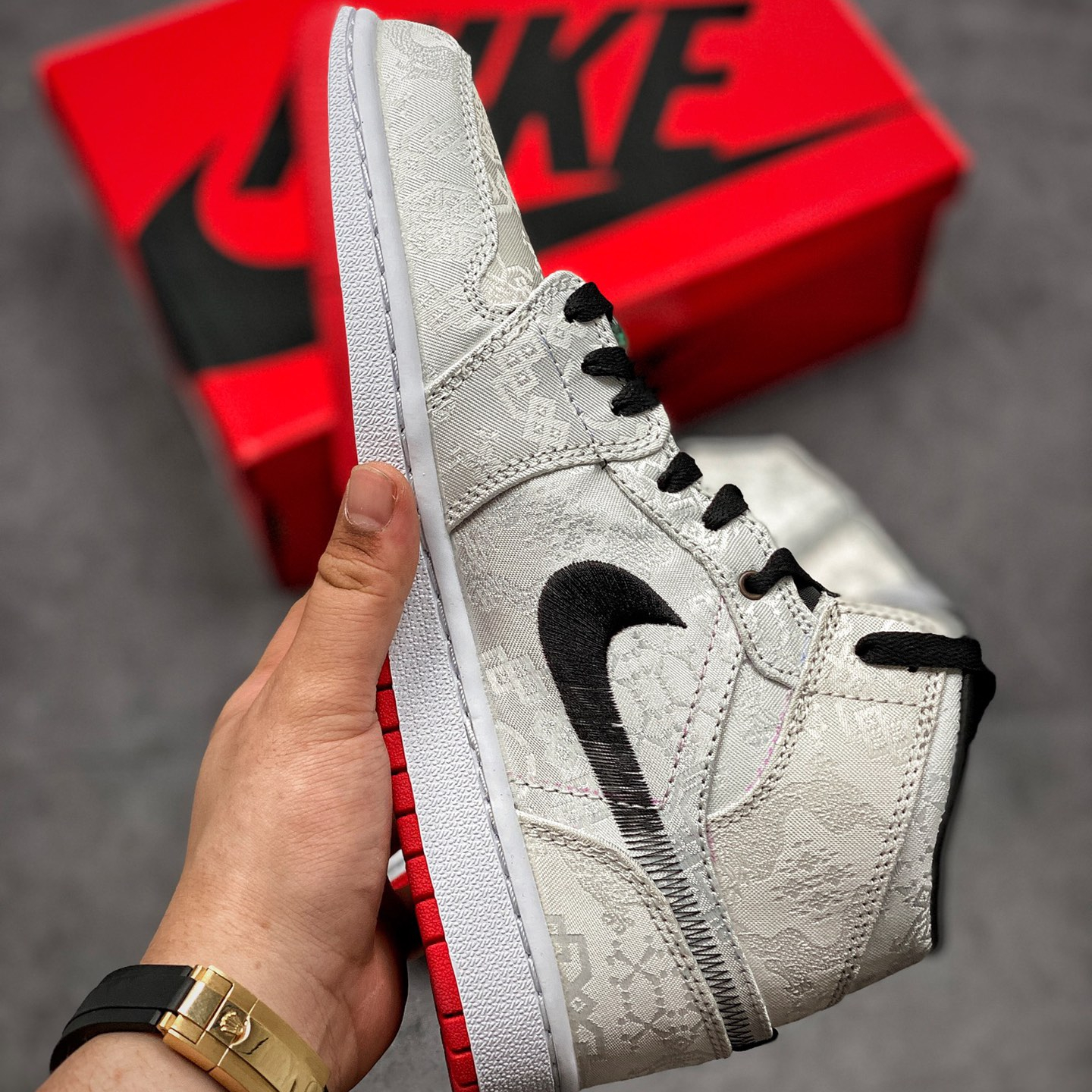 Air Jordan 1 Mid Leisure Board Shoes EU36-EU47.5/ US4-US13