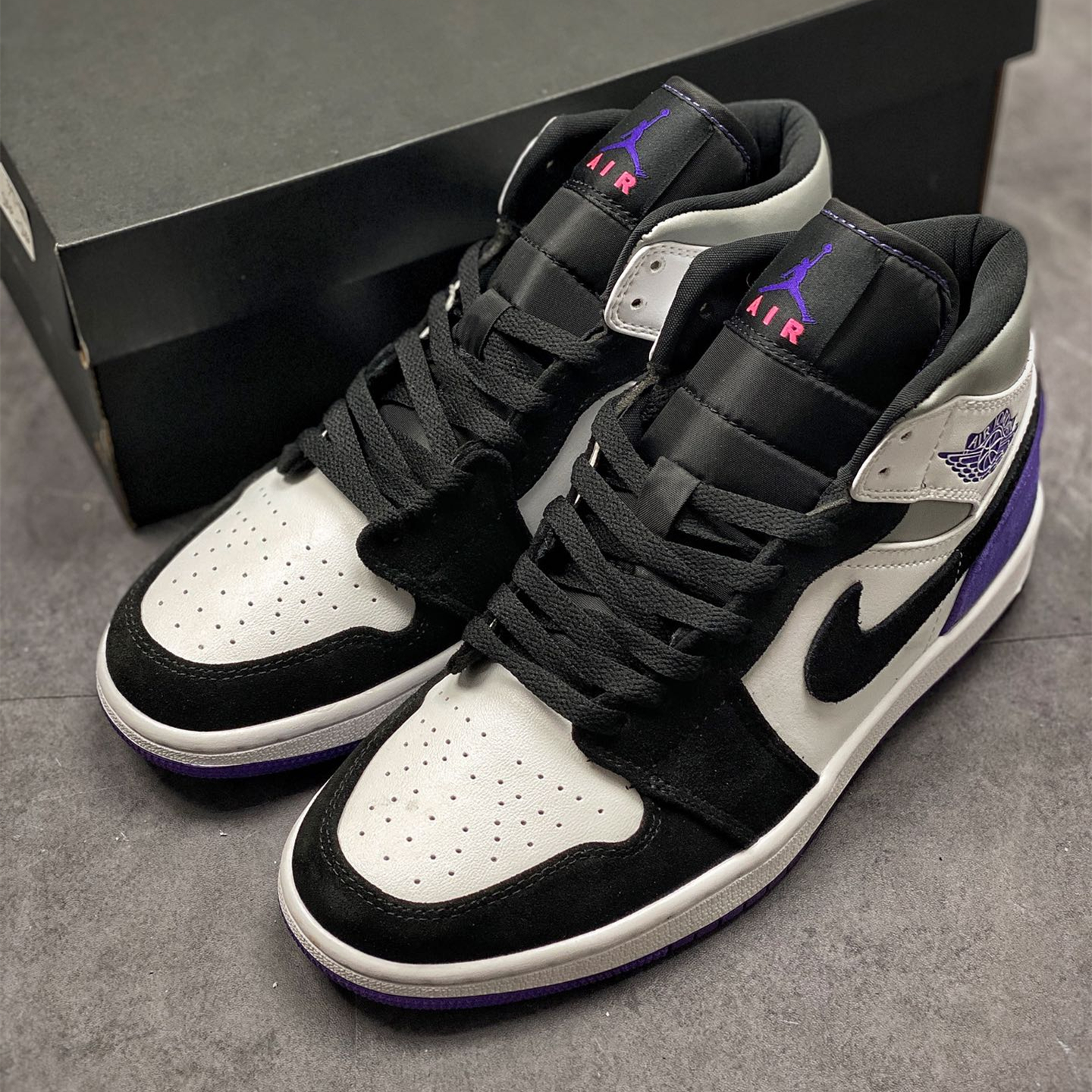 Air Jordan 1 Mid Leisure Board Shoes EU36-EU47.5/ US4-US13