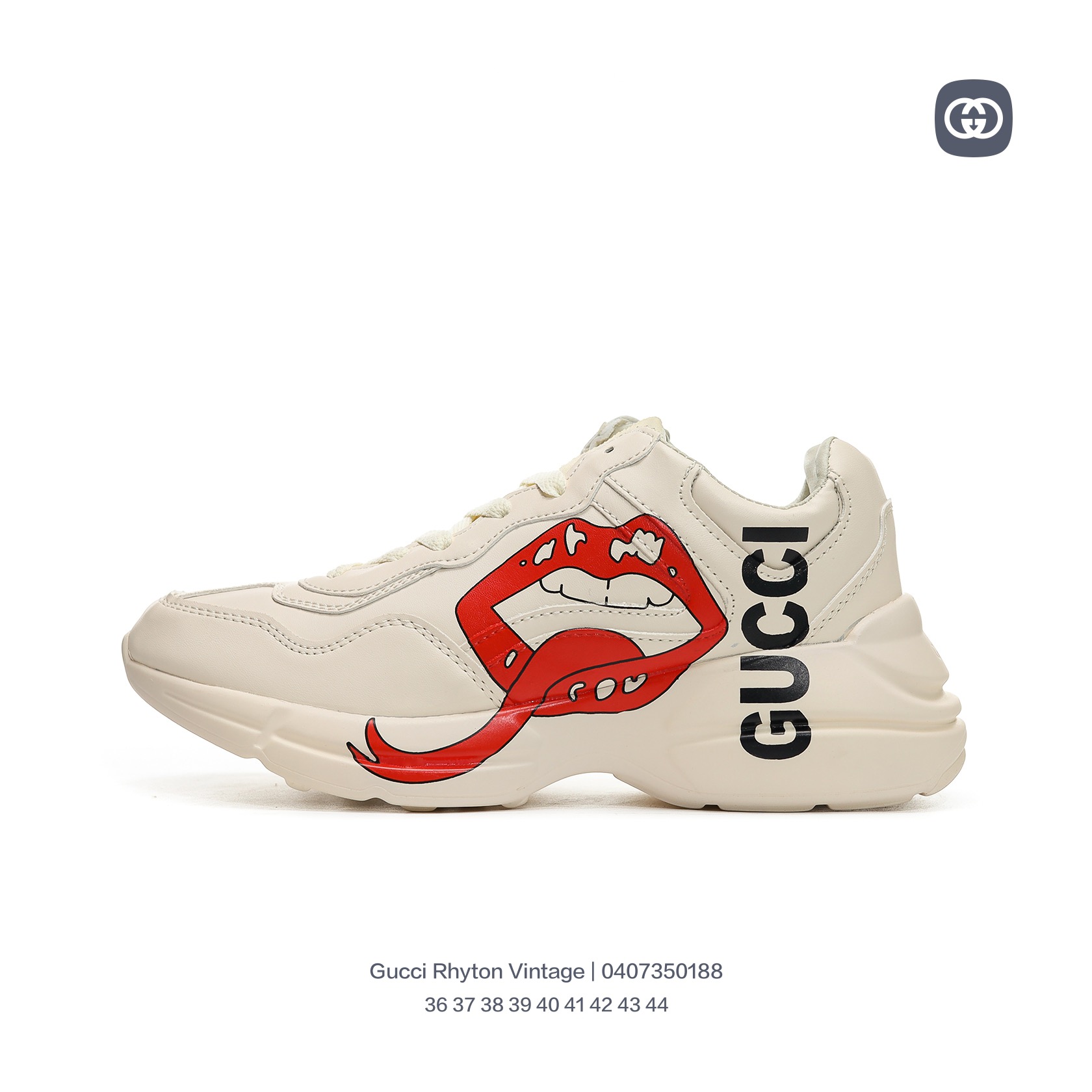 Rhyton Leather Sneakers Size:EU35-EU44