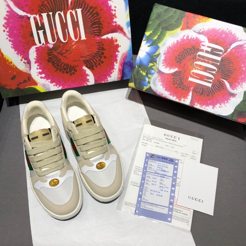 Screener Leather Sneakers Size:EU34-EU44