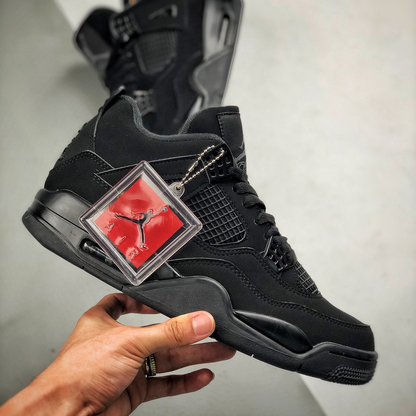 Air Jordan 4 “Black Cat” Basketball Shoes Size:EU36-EU47