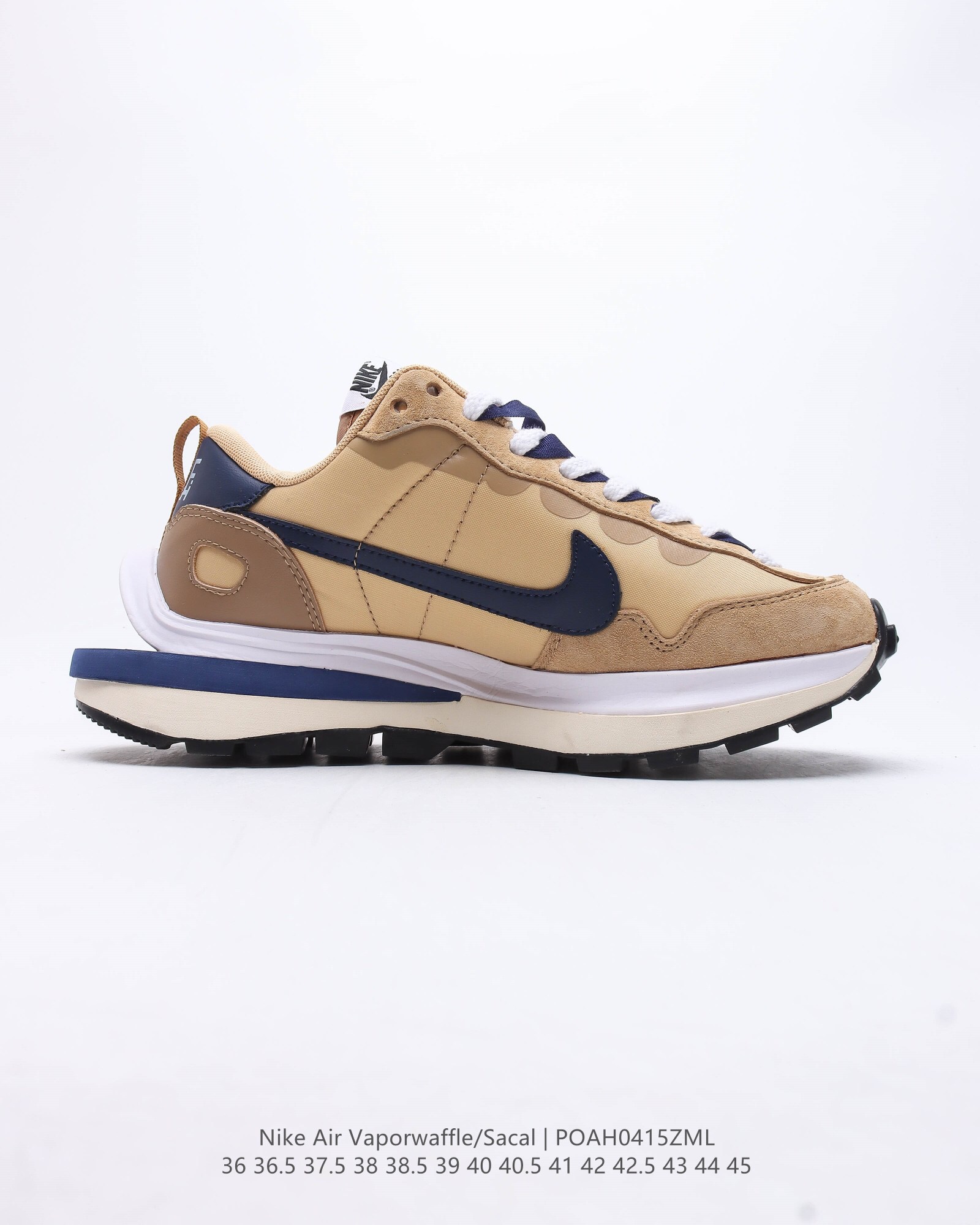 sacai x nike vaporwaffle casual shoes Size：EU36-EU45