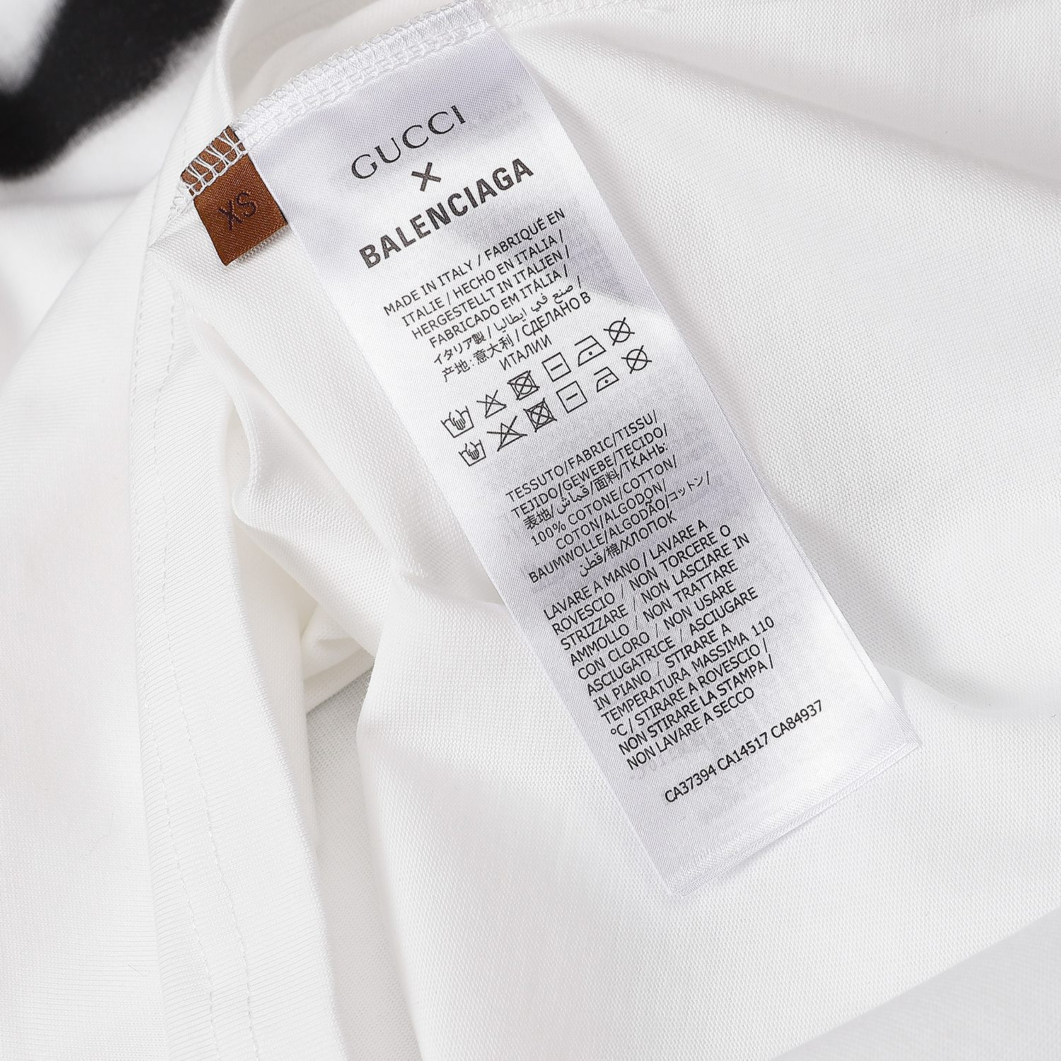 2022ss Men's White T-Shirt