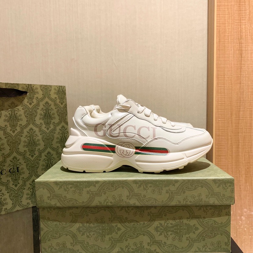 Rhyton Leather Sneakers Size:EU35-EU44