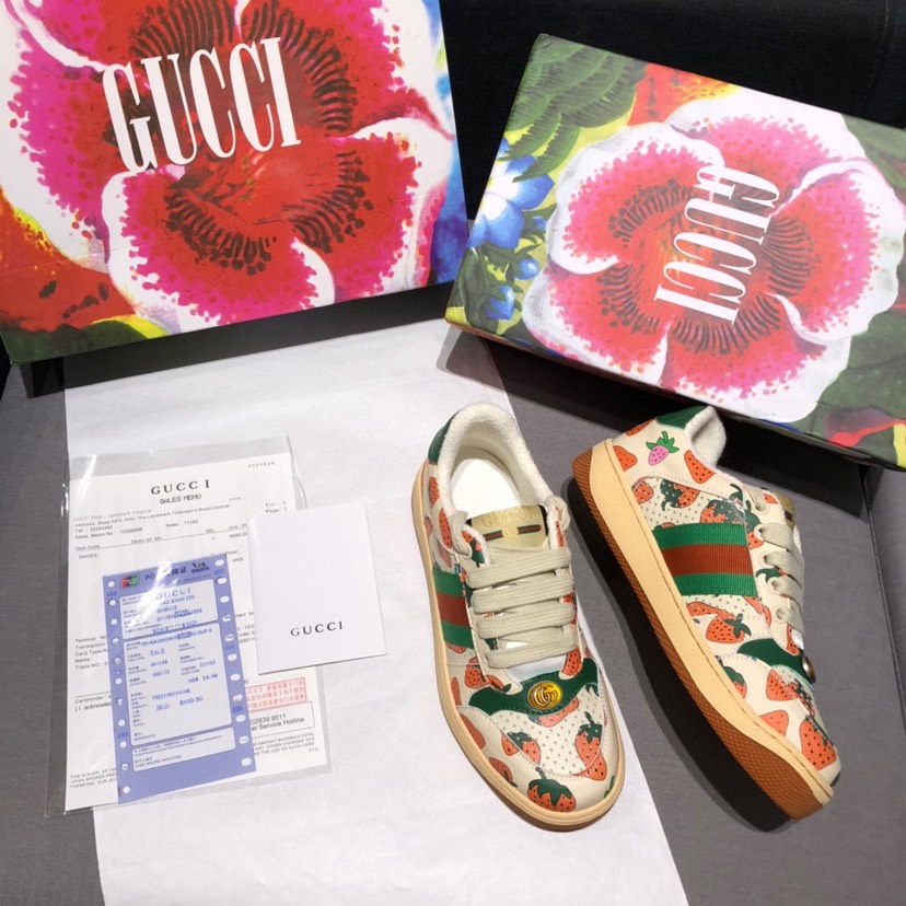 Screener Leather Sneakers Size:EU34-EU44