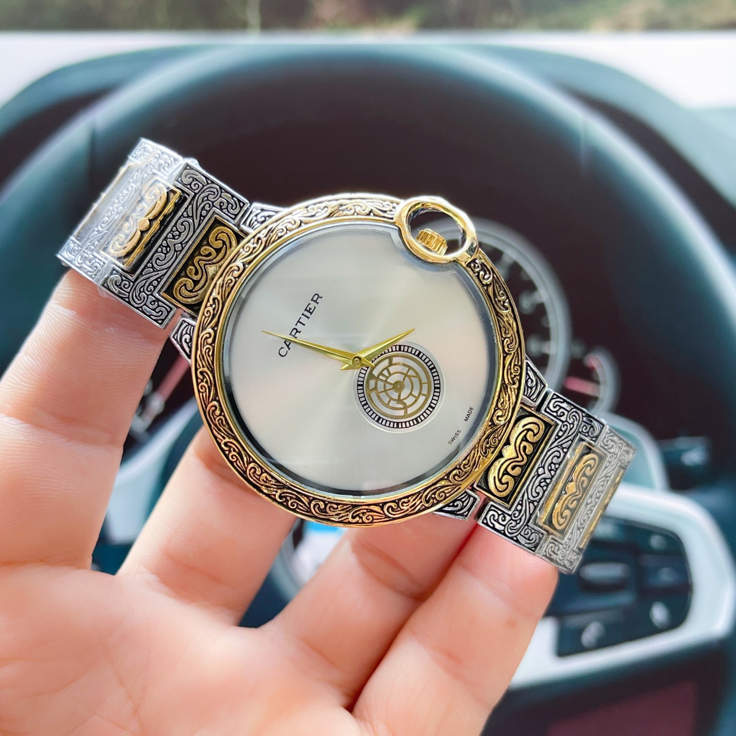 Quartz Watch 4 Colors Size:42MM