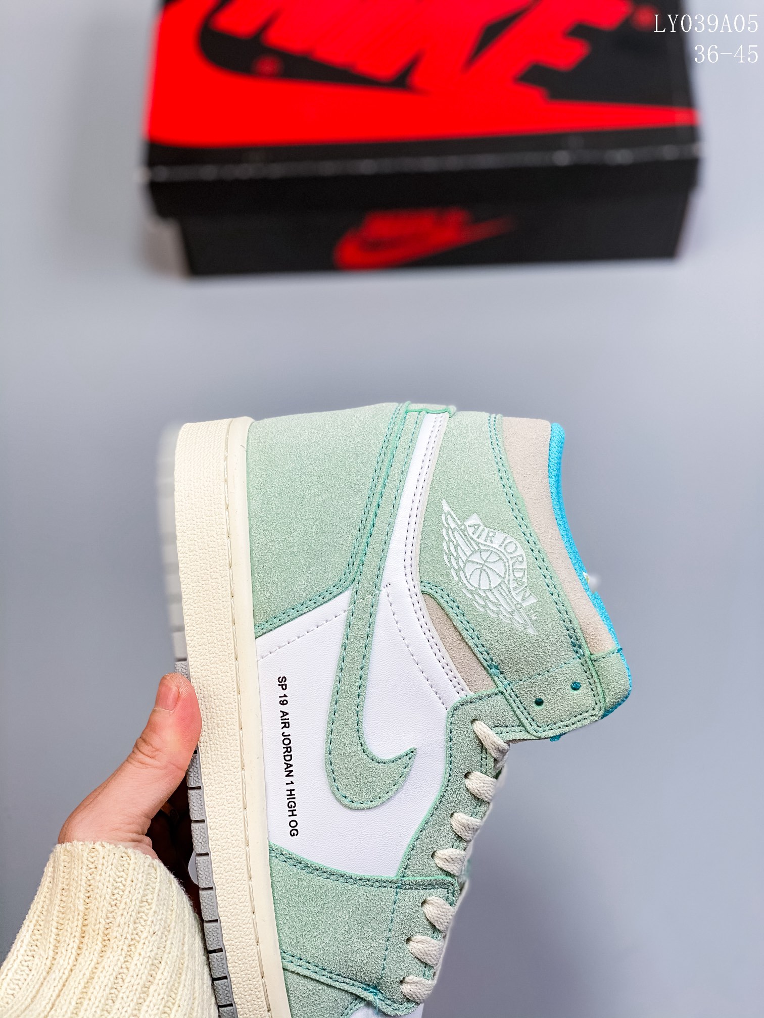 air jordan 1 mid wmns jordan brand Sport casual shoes Size:EU36-EU45