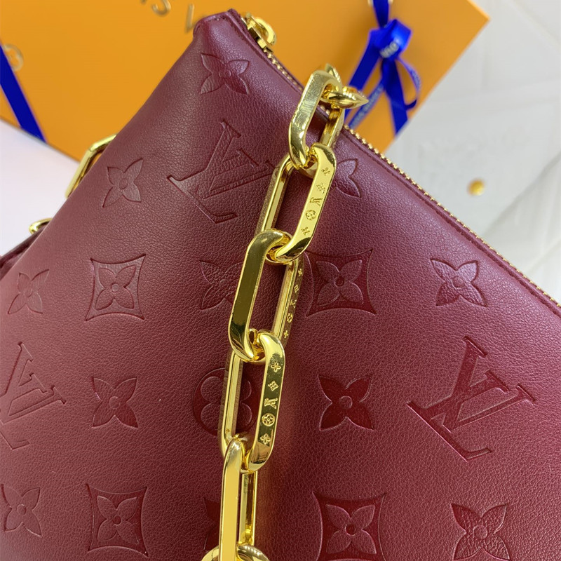 Coussin Small Bag Wine Red Size 26*20*12cm