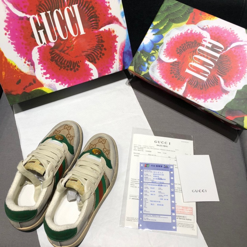 Screener Leather Sneakers Size:EU34-EU44