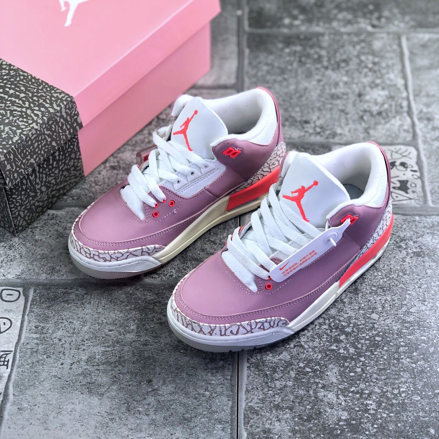 Air Jordan 3 “Rust Pink” Size:EU36-EU46/US4-US12