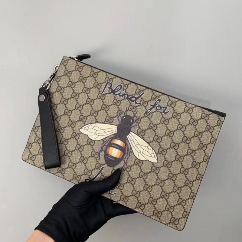 Little Bee Bag Men's Wallet Handbag 2 Colors Size 29*20*1.5 cm