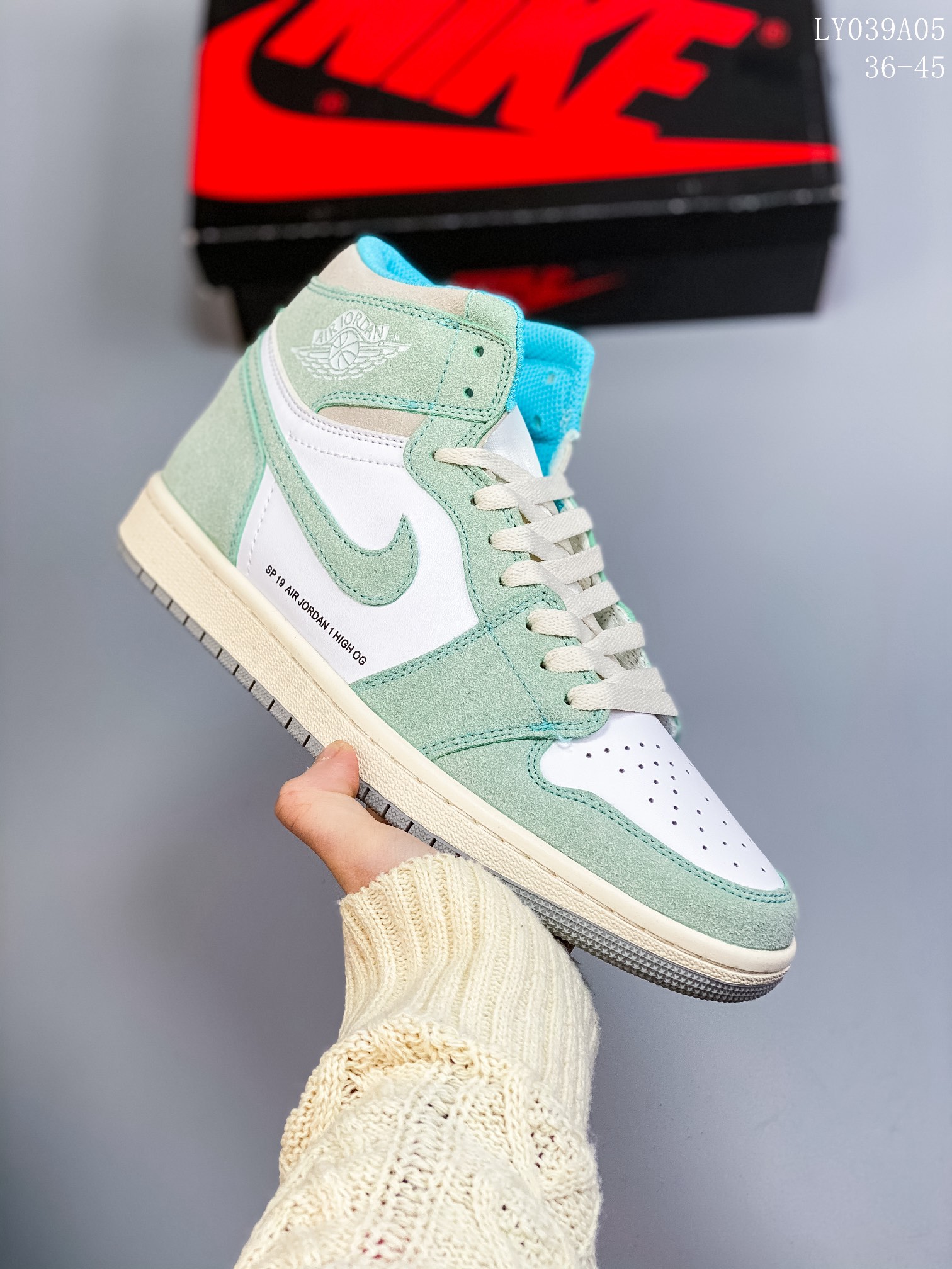 air jordan 1 mid wmns jordan brand Sport casual shoes Size：EU36-EU45