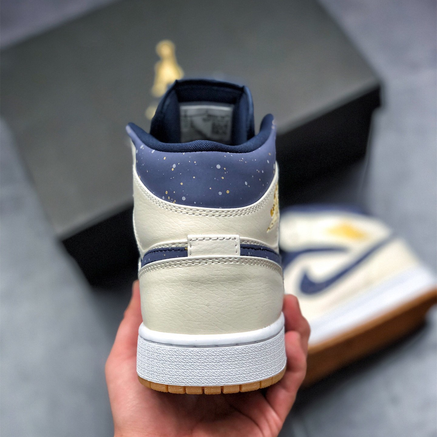 Air Jordan 1 Mid Leisure Board Shoes EU36-EU47.5/ US4-US13