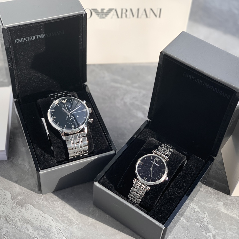 quartz watch, Couple's Watches mineral glass crystal ,Life water resistant to 30 meters