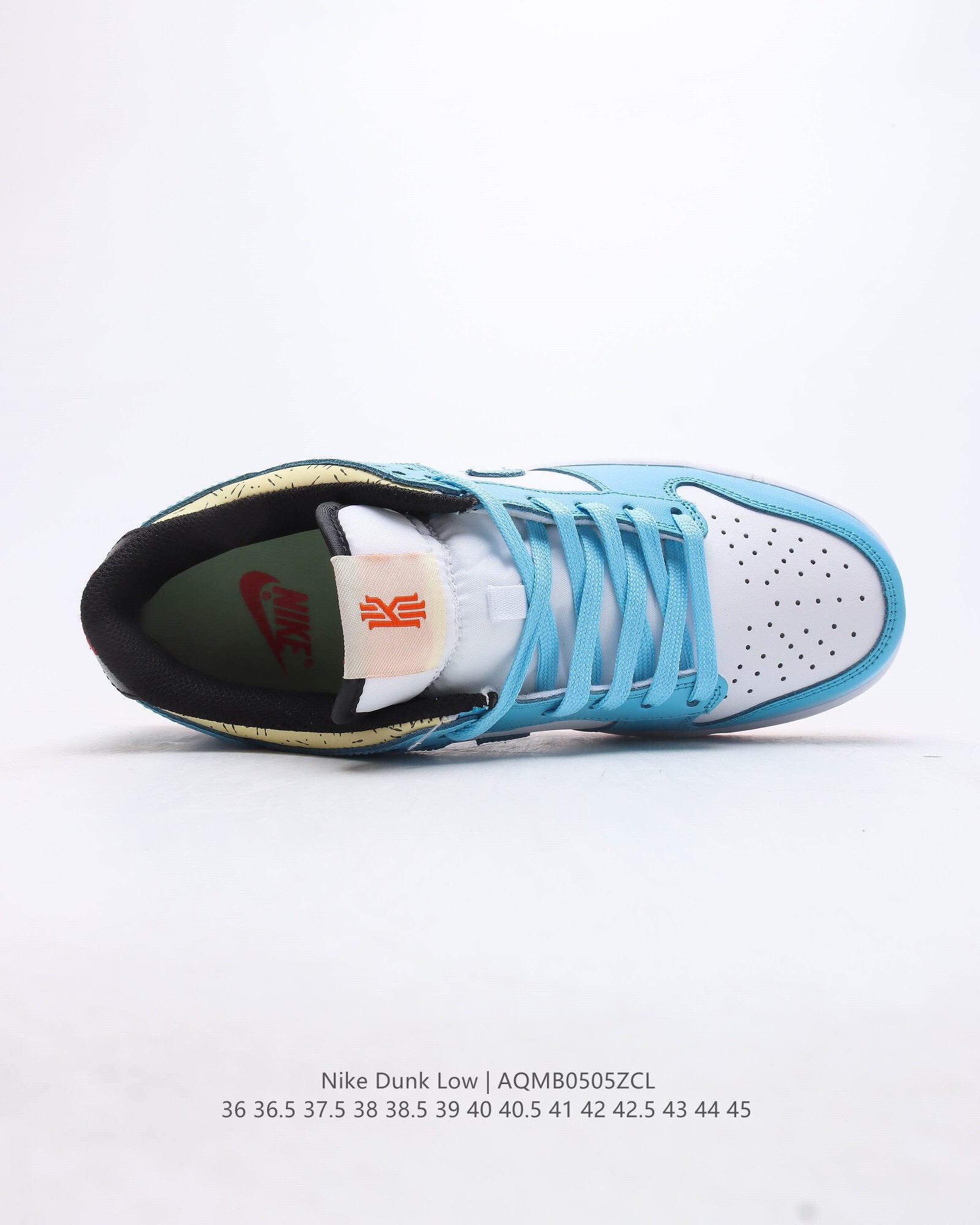 Kyrie irving dunk low se baltic blue gum casual shoes Size:EU36-EU45