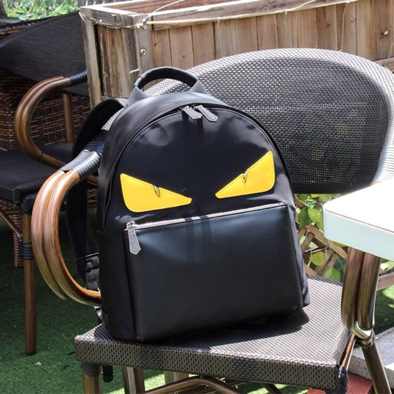 Little Monster Backpack Unisex School Bag Size 38*35*14 cm