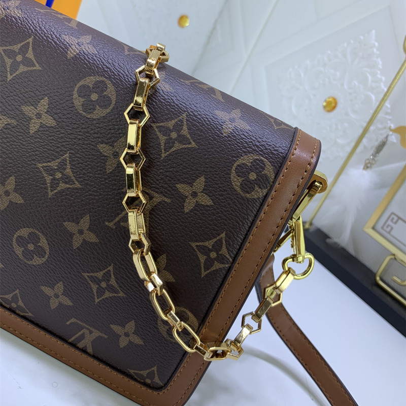 Dauphine Bag Large Bag Size 25*17*10.5,Medium Bag Size20*15*9,Mini Bag Size18.5*12*5cm