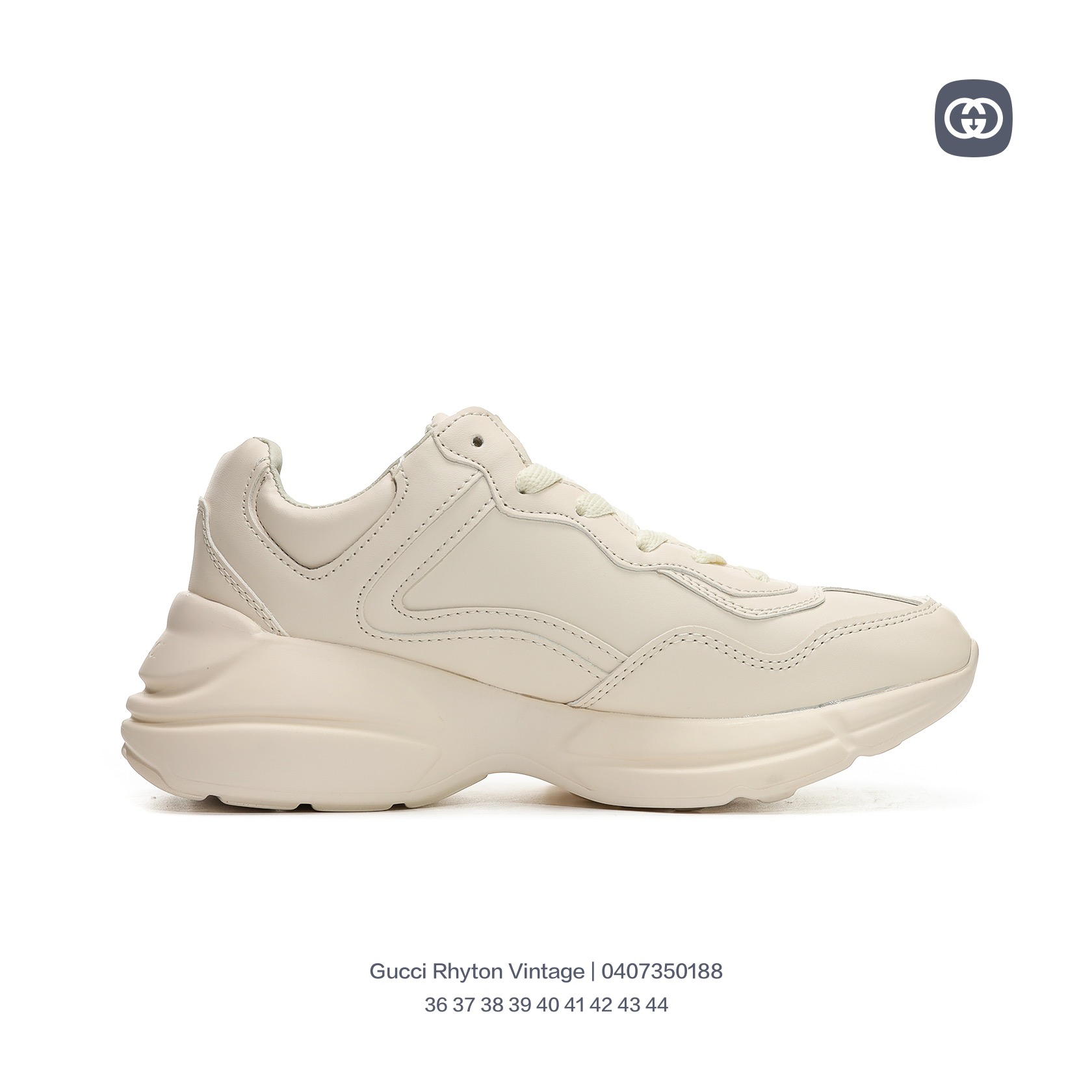 Rhyton Leather Sneakers Size:EU35-EU44