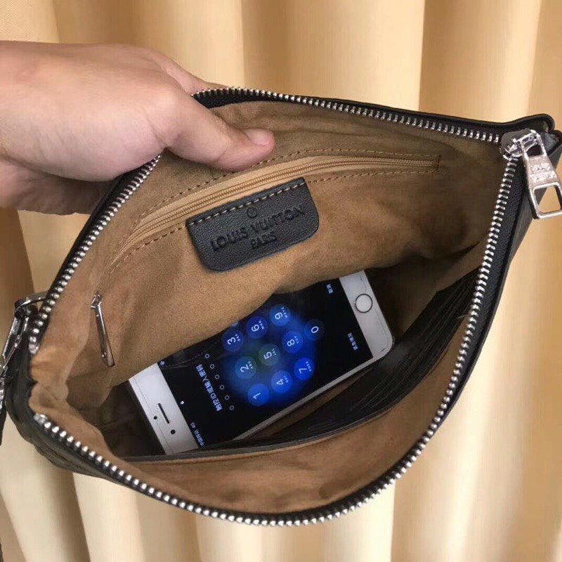 Embossed Design Wallet Men's Wallet Handbags Size 28*18*2cm