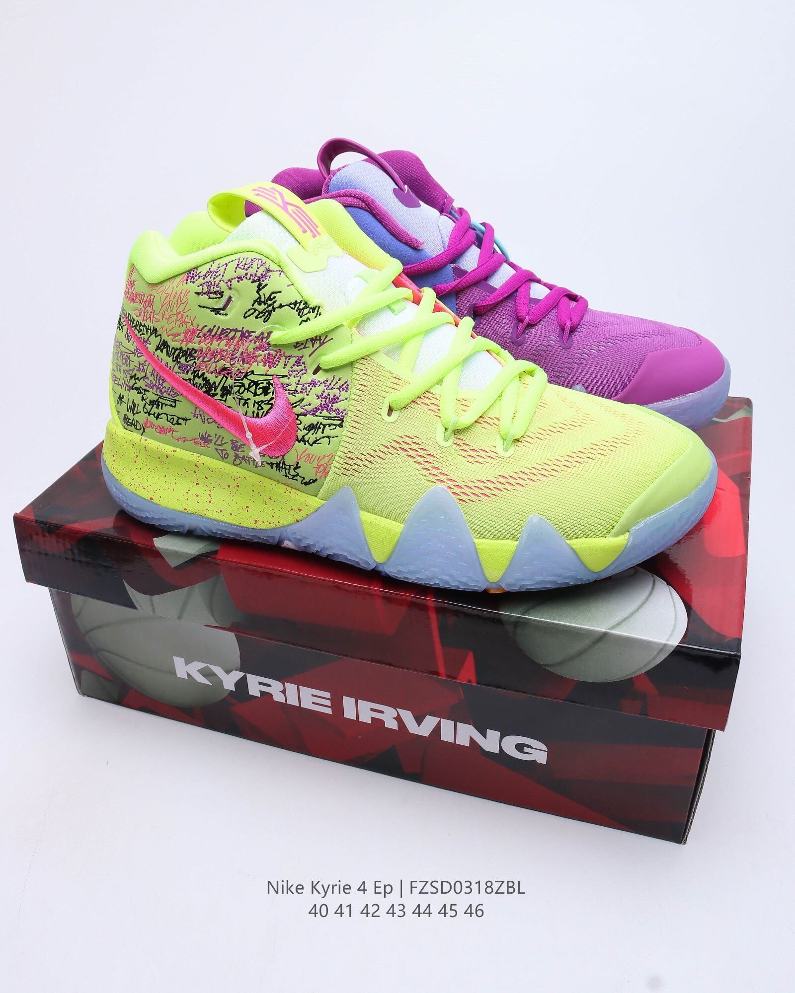 kyrie low 4 ep air zoom turbo casual shoes Size:EU40-EU46