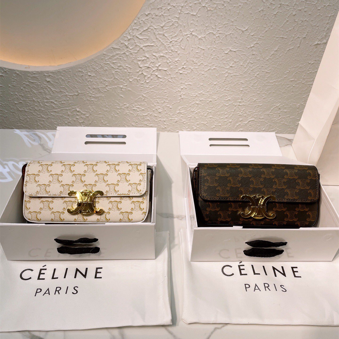 Triomphe New Bags Size:20*11cm