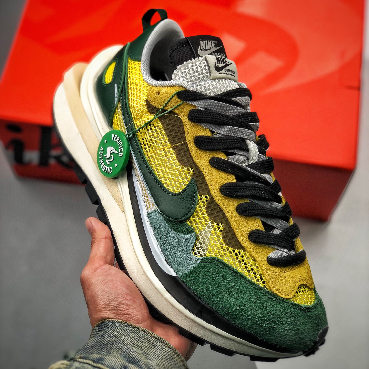 sacai x nk vaporwaffle 3.0 “ royal fuchsia ” shoes EU36-EU45