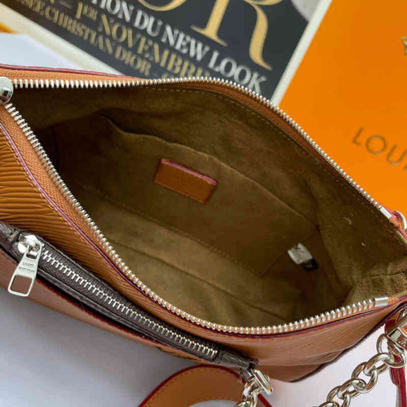 Marelle Handbag Caramel Marelle Detachable Canvas Zipper Bag