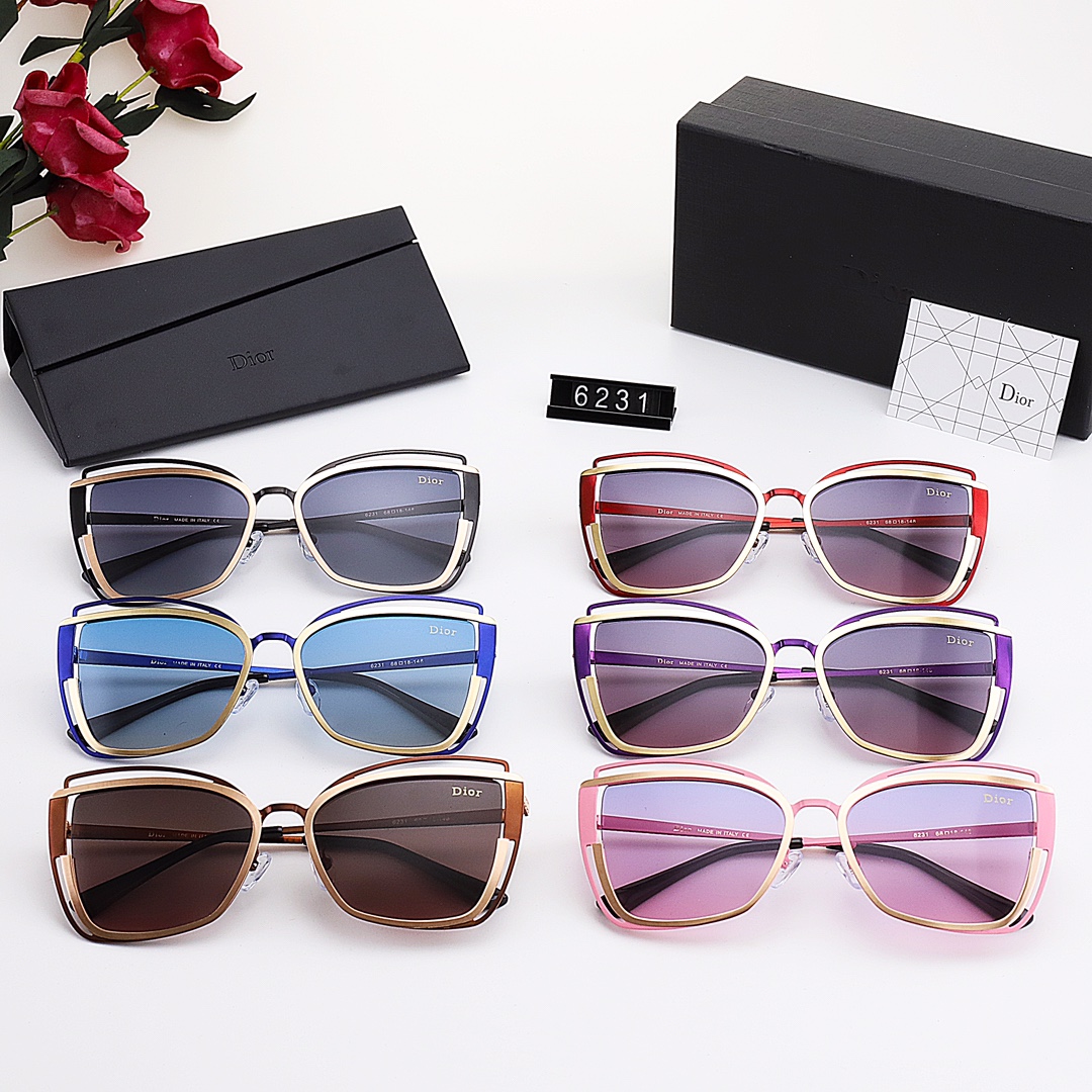 2022 New Men's And Women's Sunglasses 6 Colors