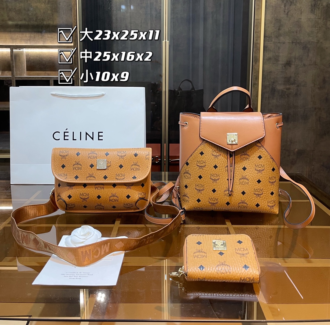 Ladies 3in1 Fashion Bags high quality