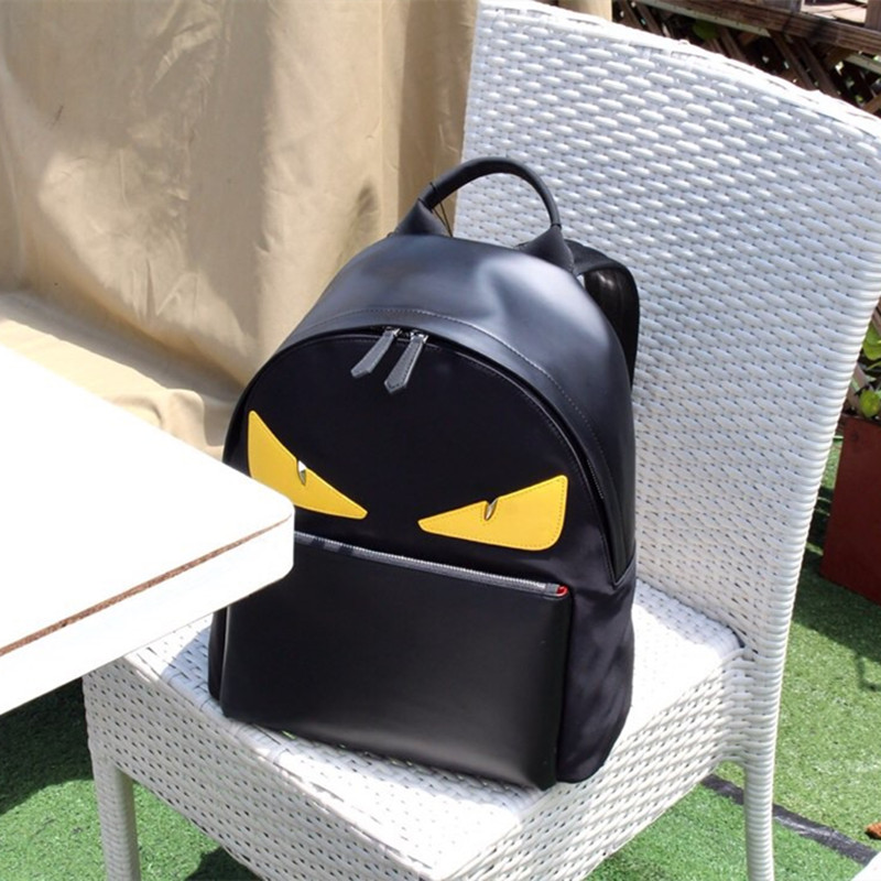 Little Monster Backpack Unisex School Bag Size 38*35*14 cm