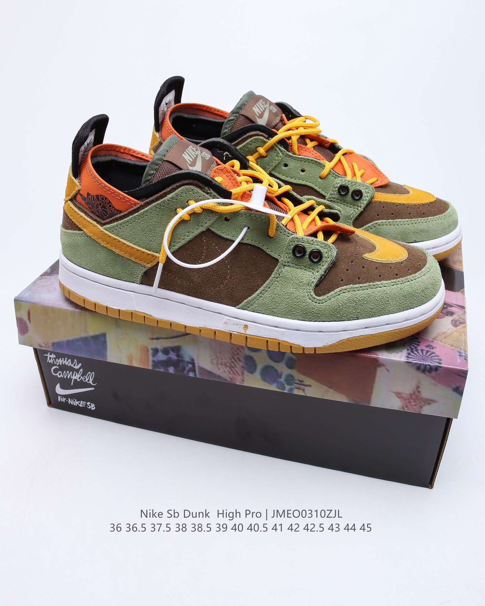 Ziv lee sb dunk low custom laser orange casual shoes Size:EU36-EU45