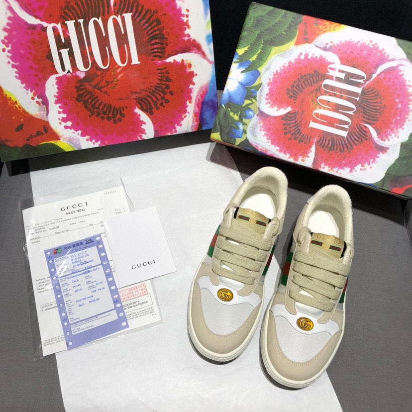 Screener Leather Sneakers Size:EU34-EU44