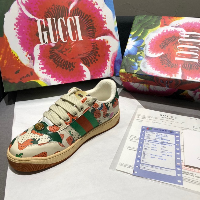 Screener Leather Sneakers Size:EU34-EU44