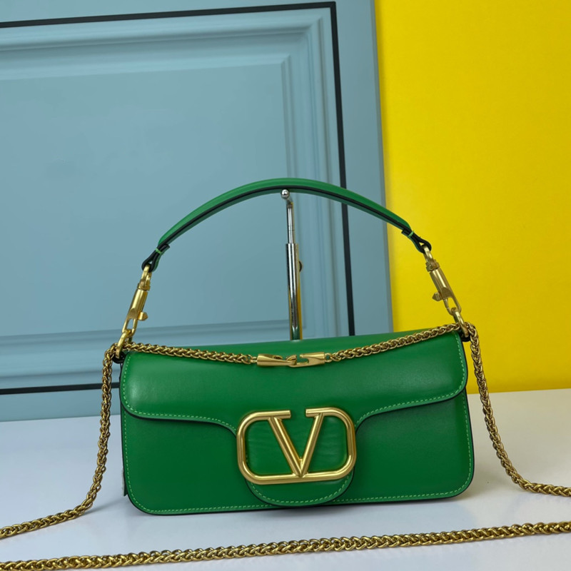 2022 Early Spring Series Women's Clutch Bag Crossbody Bags Green Size 27*13*6 cm