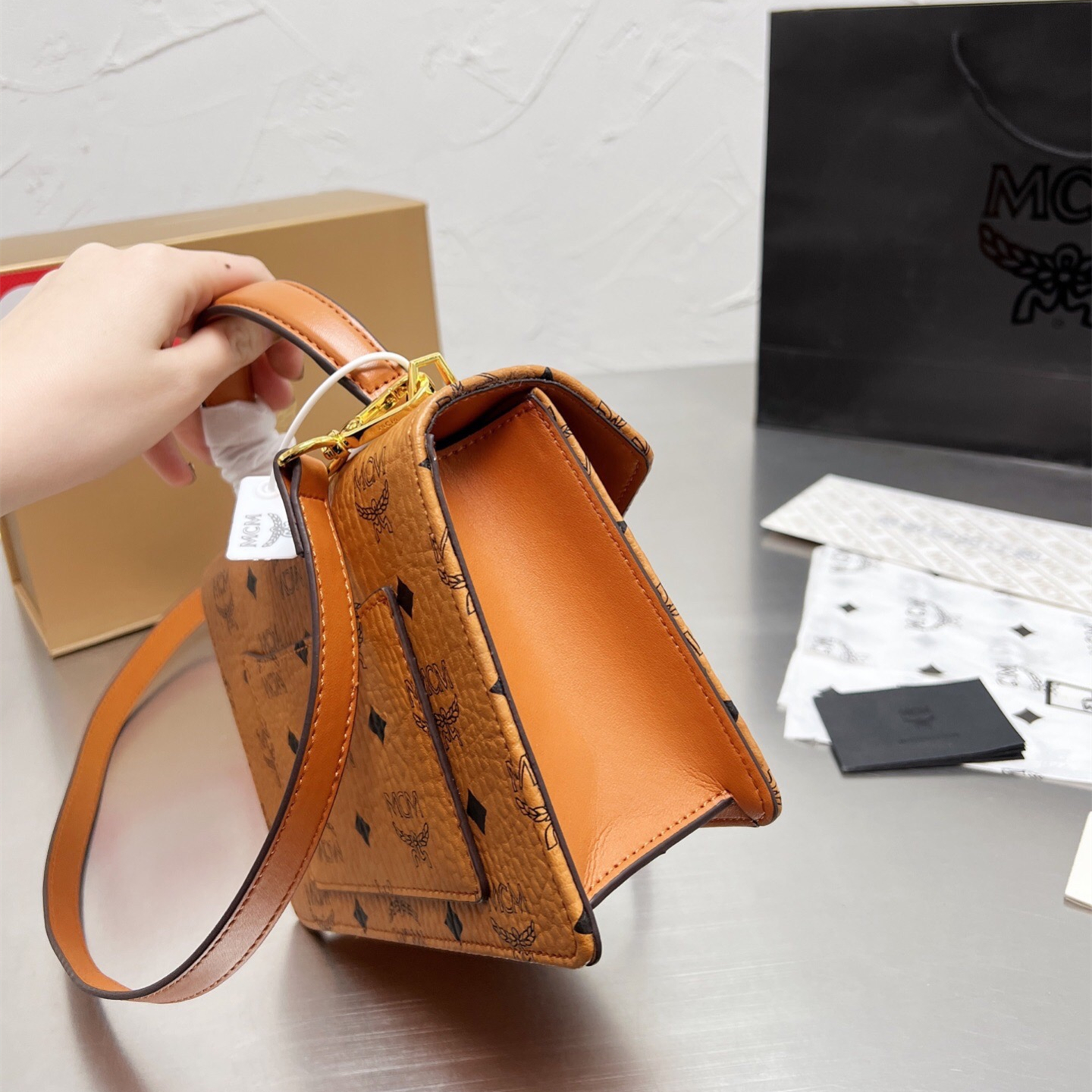 Patricia Satchel Visetos bags Size:21*15CM