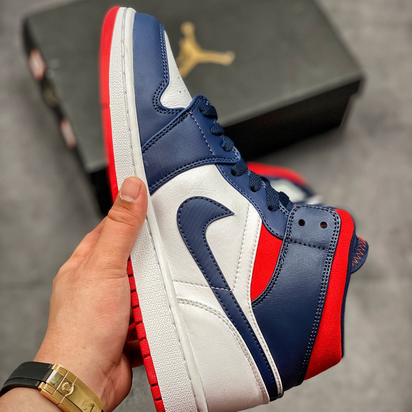 Air Jordan 1 Mid Leisure Board Shoes EU36-EU47.5/ US4-US13