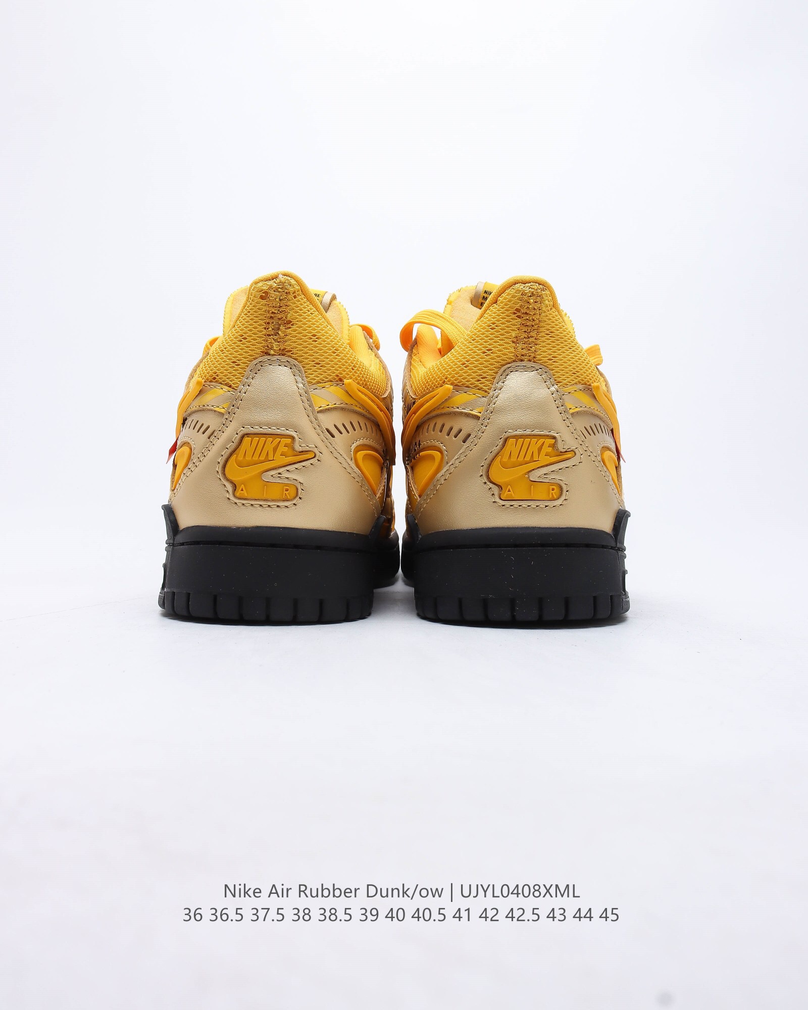 rubber dunk ow casual shoes Size:EU36-EU45