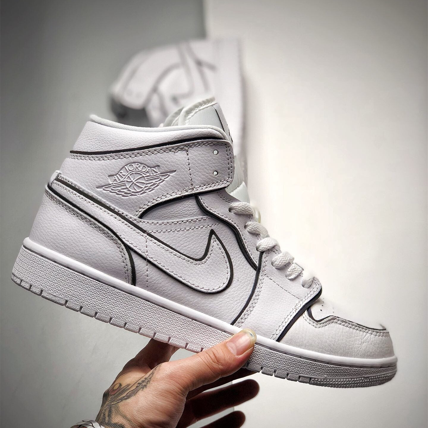 Air Jordan 1 Mid Leisure Board Shoes EU36-EU47.5/ US4-US13