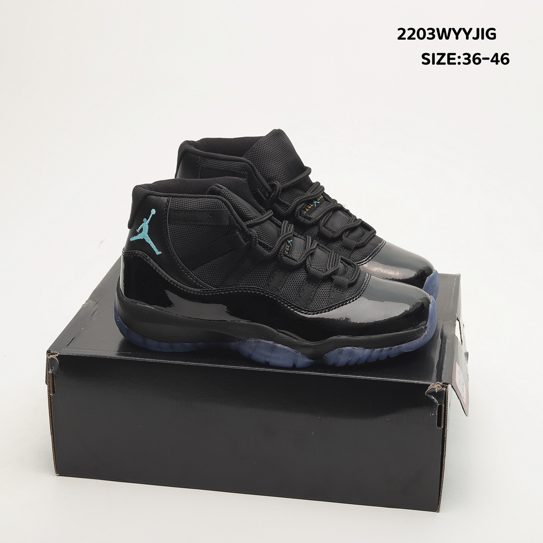 air jordan 11 retro aj11 Sport casual shoes Green Size：EU36-EU46