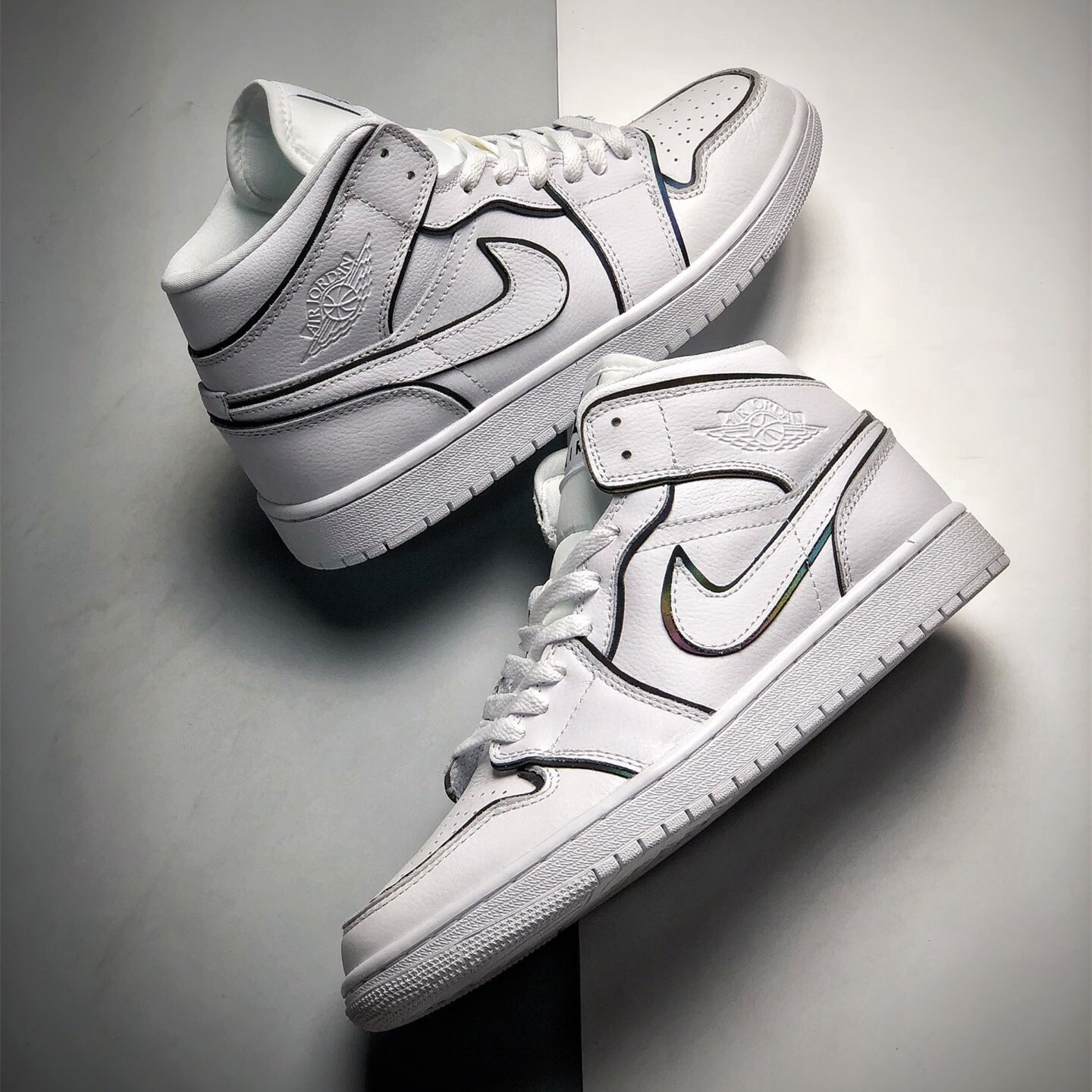 Air Jordan 1 Mid Leisure Board Shoes EU36-EU47.5/ US4-US13