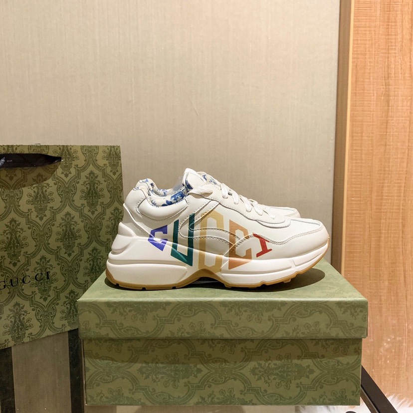 Rhyton Vintage Trainer Sneakers Size:EU35-EU44